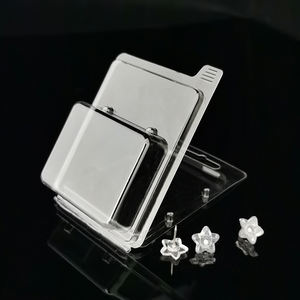 Ready Stock di plastica trasparente a conchiglia scatola di visualizzazione con Euro appendiabiti materiali riciclati per il confezionamento di utensili - Product Image 4