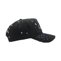 Gorras de Alta Calidad 31 Hats Mago Sports Gorras Thirty One Hat Gorra de Béisbol de 5 Paneles con Parches Termoadhesivos The Magician El Mago