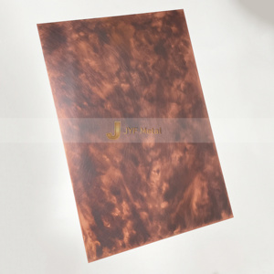 Placa Decorativa de Acero Inoxidable Dorado Antiguo para Pared de Hotel, Lámina de Acero Inoxidable 304 - Product Image 4