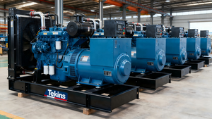 80千瓦100千瓦安柴油发电机组开放式静音罩式50/60赫兹220/400伏三相ATS远程100%铜质交流发电机移动式 - Product Image 5