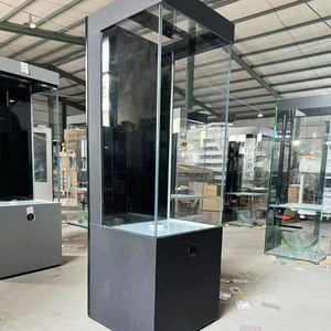 Petit et moyen aquarium intelligent pour poissons rouges (type vertical pour salon) avec filtration arrière sans tuyau, fonction de changement d'eau sans entretien - Product Image 4