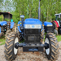 Tractor Usado SNH754 d de 75HP, Económico, Venta al Por Mayor, Inspeccionado Antes del Carga, para Bolivia, Perú