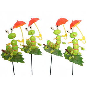 Adorno de Jardín de Oruga de Plástico Personalizado, Diversos Temas de Museo, Conjunto que Despierta una Rica Inspiración para la Decoración del Jardín - Product Image 6