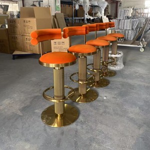 Barra de mostrador de Metal de lujo personalizada comercial, silla de herramientas, taburetes de Bar de <span class=keywords><strong>Club</strong></span> nocturno de tira alta, Sillas de China Para cocina, sillas de Bar de <span class=keywords><strong>Club</strong></span> - Product Image 6