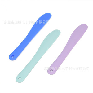 Grattoir en silicone pour animaux de compagnie, petit couteau en forme de lame pour crème, confiture, pain, outil de pâtisserie, usage quotidien en cuisine - Product Image 5