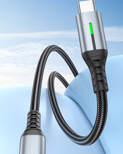 Cable de Carga Rápida PD de 240W 3A, Tipo-C a Tipo-C, con Trenzado de Nailon, para Teléfonos Móviles, Tabletas, Cámaras y Computadoras - Product Image 3