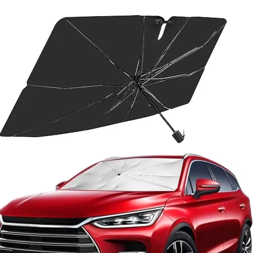LS03 High Quality Automatic Opening UV Windshield Sunshade Modern Design Foldable Roof Car Umbrella for Adults