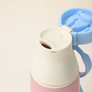 Fashion Milk Vacuum Straw <b>Thermos</b> Cup for Valentine's Day Gift Custom Stainless Steel 6-12 Hours Thermal Insulation Water <b>Bottle</b> - Product Image 3