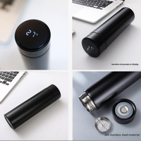 Ensemble Cadeau Tasse Thermos Intelligente et Stylo pour Ordinateur Portable, Personnalisable avec Logo OEM pour Entreprise, Vente en Gros, Promotion d'Entreprise