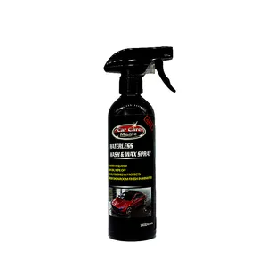 Waterless car wash wax dust remover spray dry wash