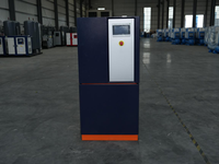 Compresor de Aire de Tornillo Rotativo Industrial de 8 Bar y 7.5kw con Certificación CE, Lubricado, de Alta Eficiencia, con Unidad de Control Inteligente