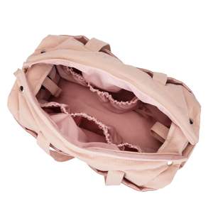 <span class=keywords><strong>BETREE</strong></span>, conjunto de bolsa de pañales de algodón de alta calidad con estilo, bolso de mano para mamá con cambiador, neceser suave a la moda para productos para bebés - Product Image 3