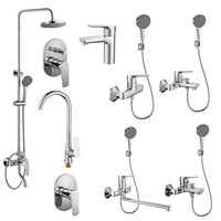 Mitigeur de lavabo thermostatique monocommande chaud/froid monotrou moderne pour salle de bain avec cartouche céramique