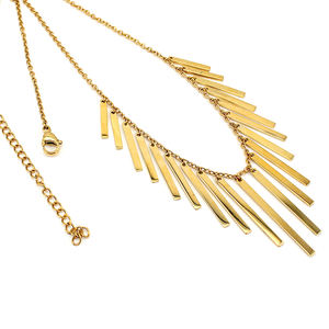 <span class=keywords><strong>Collier</strong></span> ras du cou à pampilles dorées pour femmes/hommes, pendentif minimaliste, chaîne à maillons, bijoux, <span class=keywords><strong>collier</strong></span> femme - Product Image 6