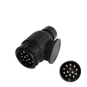 Conector de <span class=keywords><strong>Remolque</strong></span> Europeo de Alta Calidad, Adaptador de <span class=keywords><strong>Remolque</strong></span> de 12v, <span class=keywords><strong>Enchufe</strong></span> de <span class=keywords><strong>13</strong></span> Pines para Cableado de <span class=keywords><strong>Remolque</strong></span> - Product Image 1
