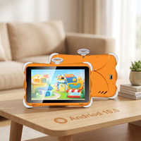 Tablet Educativa para Niños, Personalizada de Fábrica, con Android 10, 7 Pulgadas, WiFi, Cámara Dual y Aplicaciones de Aprendizaje