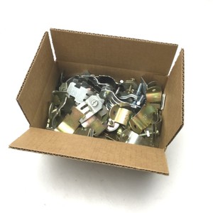 PLC <strong>Lot</strong> <strong>Of</strong> Assorted 1-1/4" EMT Conduit/Pipe <strong>Hangers</strong> Approximately 7 Pounds Warranty Product - Product Image 1
