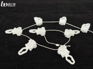 À la mode 80mm S Wave Ripple Fold PVC Curtain Track Runners Prix compétitif pour la décoration intérieure et l'application de fenêtre - Product Image 2