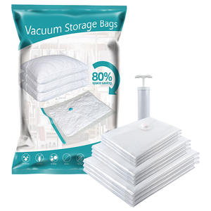 Sacs de rangement sous vide Jumbo Cube, extra grands, épais, pour couettes, couvertures, oreillers, gain de place dans le placard - Product Image 1