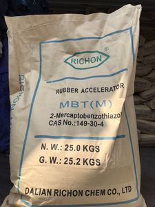 Acelerador de vulcanización de caucho MBT, acelerador M - Product Image 5