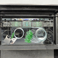 FTTH 1x8 PLC 광섬유 분배기 SC UPC/APC 스틸 튜브 5G IP POE Wi-Fi 유선 LAN