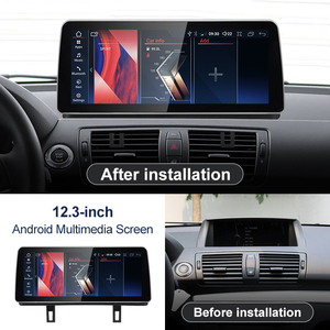 STWEI 2024 Nouveau Système Android 12.3 pouces UI ID6 ID7 ID8 avec Carplay sans fil AUTO pour Lecteurs Multimédia BMW Série 1 E81 E82 E87 E88 CCC CIC - Product Image 3