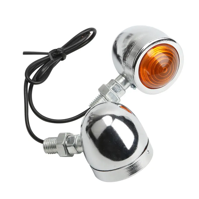 Aluminum 10W Motor Bullet LED Turn Indicator Blinker Signal Lights For Motorcycle