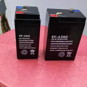 6V4AH 4.5AH Sello controlado por válvula Sin mantenimiento Almacenamiento de ácido de plomo Batería recargable de energía solar Balanza electrónica - Product Image 5