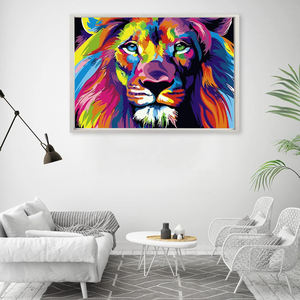 Картина по номерам «Лев» «Diy», набор для рисования по номерам животных, индивидуальная краска по номерам для взрослых, Прямая продажа с фабрики - Product Image 2