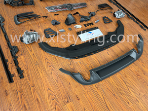 XLstyling تحويل سيارة رفع مستوى الوجه <span class=keywords><strong>MK</strong></span> GTI مصد أمامي ناشر خلفي طقم هيكل للجولف MK7.5 طقم هيكل - Product Image 5