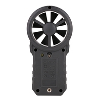 Anémomètre numérique portable WT87A avec thermomètre Jauge de vitesse de l'air en temps réel Indicateur de température froide