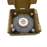 Ventilateur de processeur pour ordinateur de bureau INTEL LGA775 Lga 1155 1156 1150 4 broches, dissipateur thermique en cuivre, refroidisseur de processeur, socket 1356