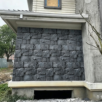 Fournisseur en gros ODM de panneaux muraux 3D imperméables, faciles à installer, résistants à la décoloration, 1500*750*60mm, design emboîtable, roche artificielle pour la construction