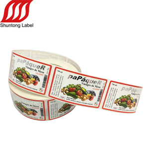 2024 tư nhân tự dính in ấn bao bì thực phẩm nhãn, Bán Buôn tùy chỉnh Nhãn dán nhãn thực phẩm bao bì nhãn dán - Product Image 4