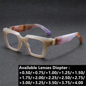 Lunettes de lecture <span class=keywords><strong>anti</strong></span>-lumière bleue +1,75, +0,50 pour femmes, protection oculaire contre l'écran d'<span class=keywords><strong>ordinateur</strong></span>, vision simple, qingqing 2026 - Product Image 2