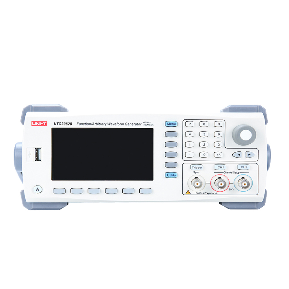 UNI-T UTG2082B Electronic Digital Signal Generator 80MHz  Function Generator 2 Channel Arbitrary Waveform Generator 1.28GSa/s