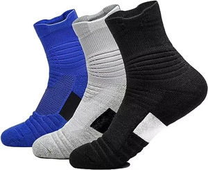 Chaussettes d'équipage de <span class=keywords><strong>basket</strong></span>-ball haute performance Chaussettes athlétiques ultimes pour les sports de course et de cyclisme - Product Image 4