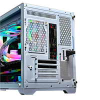 SNOWMAN Pc Gaming Case Computer Cases Manufacturer Custom Logo Wholesale Pc Tower With Tempered Glass Panel Atx Gaming Cabinet