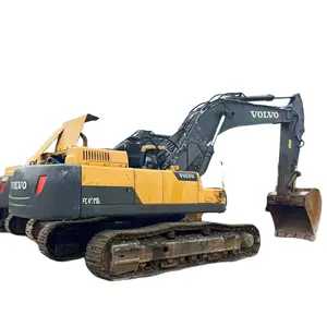 Mesin pemindah bumi ekskavator bekas volvo ec480dl ec550 mesin penggali dengan harga murah di shanghai