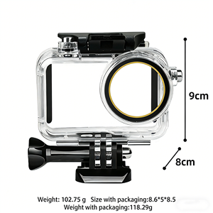 Waterproof Underwater Diving Housing Cover for DJI OSMO Action 4 Protection Shell Box Sport <b>Camera</b> Accessories for Action 5pro - Product Image 5