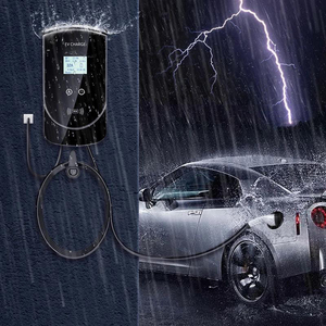 Station de recharge murale <span class=keywords><strong>Fisher</strong></span> 22 kW Type 2 pour véhicules électriques, pour maison, <span class=keywords><strong>garage</strong></span>, usage commercial, recharge AC 32A - Product Image 3