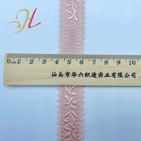 Sous-vêtements jacquard personnalisés de haute qualité sangles élastiques en nylon peluche sangle de soutien-gorge élastique fantaisie