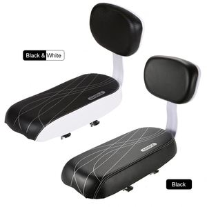 Siège Arrière de Vélo Prix d'Usine VTT en Cuir PU, Coussin Moelleux, Siège Porte-Bagages Arrière, Siège Enfant avec Dossier - Product Image 3
