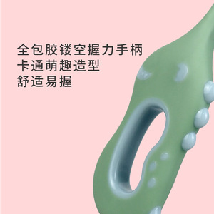 Brosse à dents à poils souples pour bébés de 0 à 3 ans, brosse en silicone pour les soins de la dentition avec poignée pour usage domestique - Product Image 3