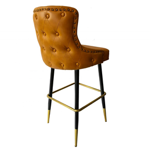 Elvet-Taburetes de Bar, taburetes de barra de cocina populares con respaldo - Product Image 5