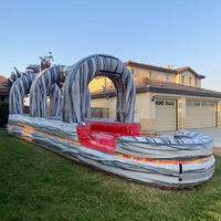 Toboggan aquatique gonflable crocodile 18m à vendre