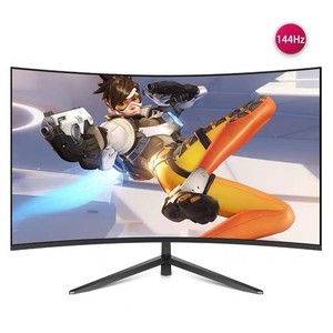 Moniteur <span class=keywords><strong>d</strong></span>'<span class=keywords><strong>ordinateur</strong></span> incurvé de 27/32 pouces, <span class=keywords><strong>écran</strong></span> LCD de jeu de 24 pouces 144 Hz, résolution 2K, luminosité de 300 cd/m², temps de réponse de 2 ms, 16:9 - Product Image 2