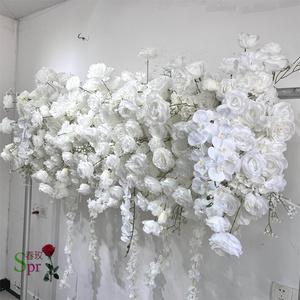 Centro <span class=keywords><strong>de</strong></span> Mesa SPR con Bola <span class=keywords><strong>de</strong></span> Flores Artificiales Blancas Hechas a Mano, Decoración <span class=keywords><strong>para</strong></span> Bodas, Arreglo Floral <span class=keywords><strong>para</strong></span> Fiestas, Guirnalda Navideña, Regalo - Product Image 5