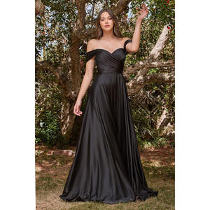 <span class=keywords><strong>Abito</strong></span> da Sera con Spalle Scoperte, Logo Personalizzato, in <span class=keywords><strong>Raso</strong></span>, Direttamente dalla Fabbrica, Tinta Unita, Vestito <span class=keywords><strong>Lungo</strong></span> all'Ingrosso - Product Image 5