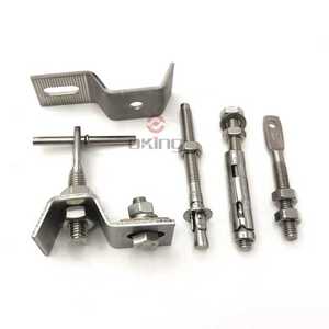 Meilleures ventes de pièces de <span class=keywords><strong>fixation</strong></span> en granit ou en pierre en acier inoxydable support d'angle en marbre pour système de revêtement mural - Product Image 1